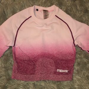 Gymshark cropped long sleeve